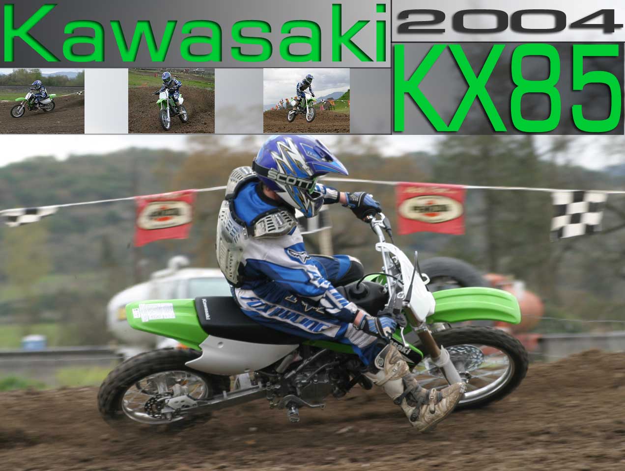 2004款川崎KX85摩托车图片1