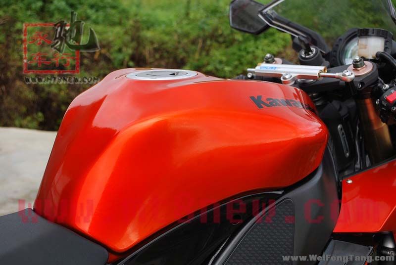 现货销售：2008年川崎ZX-10R 红色 Ninja ZX-10R图片 3