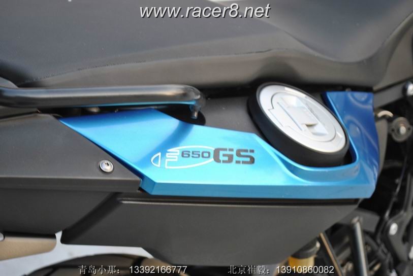 《宝马拉力》2008款 新款变异双缸BMW F650 GS 蓝色 F650GS图片 1
