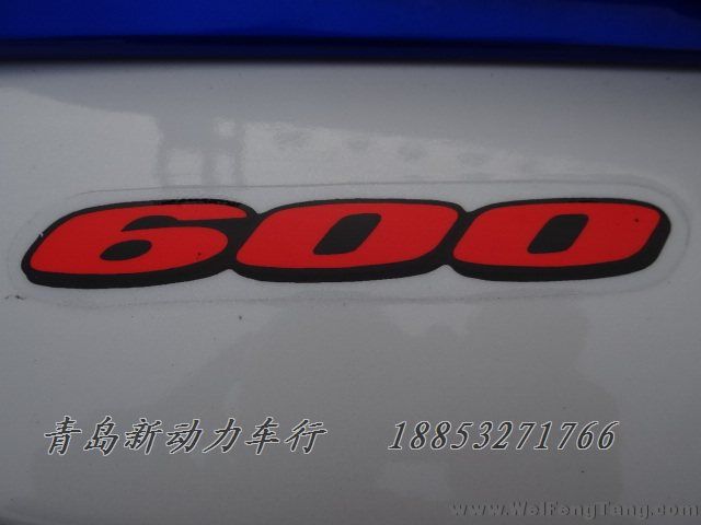 蓝色 07年整车下货铃木蓝、白色中量级超级跑车SUZUKI GSX-R600 图片 1