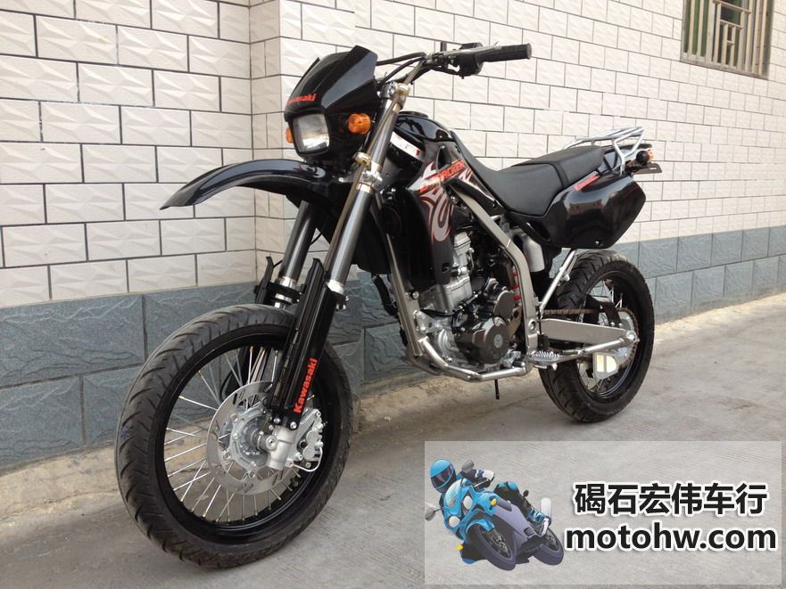 现货出售 04年川崎KLX-250 滑胎版 KLX250S图片 3