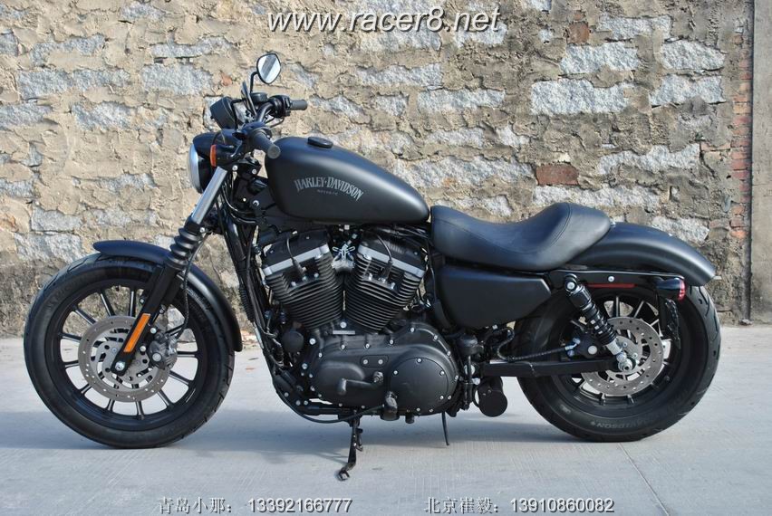 《美国哈雷》2012款 气派独特 小改硬汉 XL883N《磨砂黑》 Sportster 883 - XL883图片 3