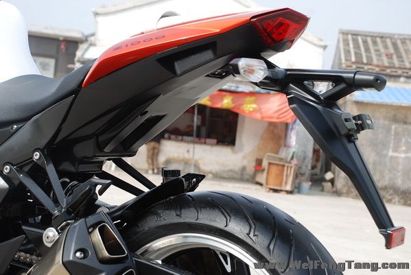 10年 Kawasaki 红白异肌肉诱惑 Z1000 原板原漆 Z1000图片 2
