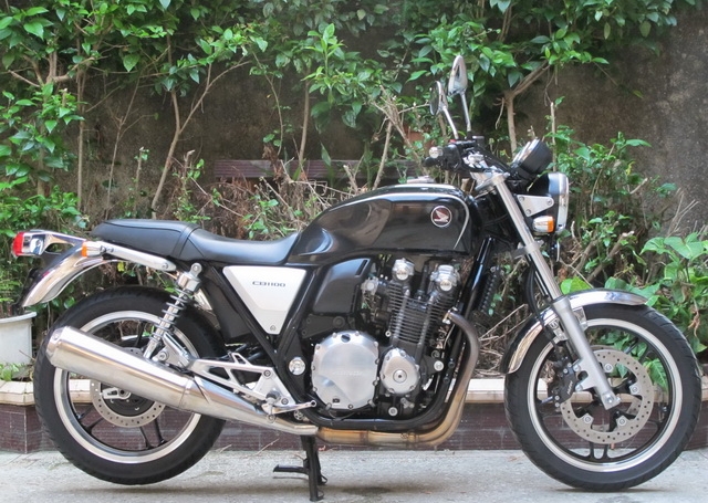 再到2010年 本田 CB1100 复古车 黑色原漆 图片 0